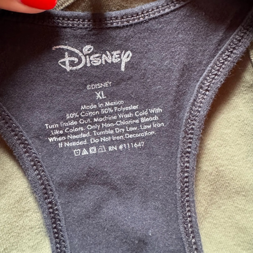 Disney Beauty and the Beast Black Tank Top - Picture 5 of 5